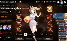 Conta Stove Mid game com 8 5*ml focada em PVP conexao do lua