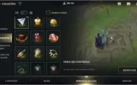ESMERALDA III + 9 SKINS + 42 CAMPEÕES + 1º PASSE WILD