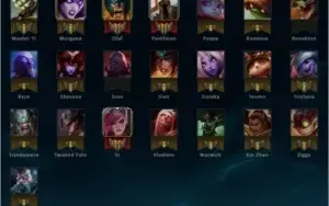 Conta LOL - Platina 1