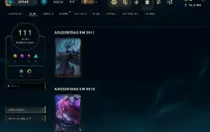 ✅✨ Conta De 2010 Rara Com Kayle Juiza E Rammus Rei ✅✨