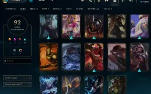 Conta lvl 170