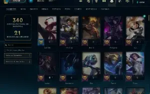 Conta lvl 170