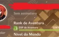 Conta Genshin Impact AR 56  10 personagens e 4 armas 5 stars