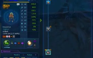 Conta no Servidor La Omegamon 3 Sss+