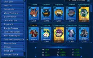 Conta no Servidor La Omegamon 3 Sss+