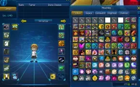 Conta no Servidor La Omegamon 3 Sss+