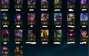 Conta prata IV 37 campeões, 11 Skins