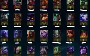 Conta prata IV 37 campeões, 11 Skins