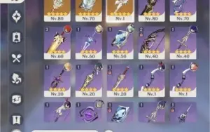 Xiao, Zhongli, albedo, raiden, diluc, falcão, espinha e oraç