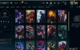 Conta De Lol Sem Elo ,Muitas Skins Raras