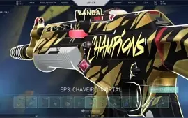 Conta Valorant Imortal I, full champs, Com Vandal Champions