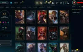 Conta LOL LVL 47 | 135 Campeões | 86 Skins | UNRANKED | 2013