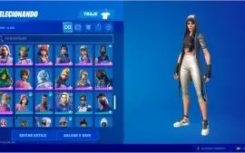 Conta fortnite, passe de batalha desde a season 4, skins...