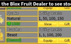 Conta de blox fruits por R$650