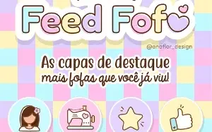Kit feed fofo ( destaque Instagram )