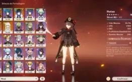AR 50 Hutao C1 + Homa; Yelan + Simulacra; Keqing + 2 arma T5