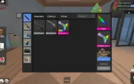 Faca Godly Croma Murder Mystery 2 ROBLOX