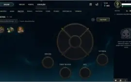 Conta UNRANKED LVL 27 + 27 Champs + 2 Skins