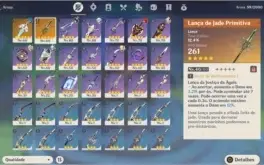 Diluc 1C + Venti 1C 2 armas 5* Xiangling full Barbara full