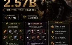 Conta Na Main Machado 2.57B Coletor T8 E Crafter