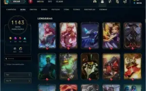 Conta de League of Legends - Quase todas as skins!