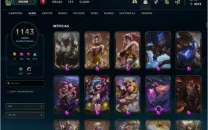 Conta de League of Legends - Quase todas as skins!
