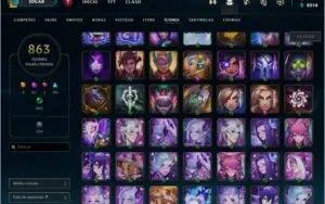 Conta de League of Legends - Quase todas as skins!