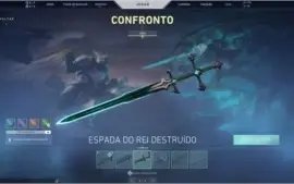 Conta de Valorant (5 facas, 2 skins de Vandal...)