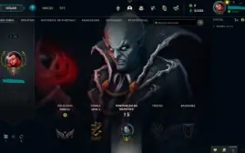 Conta Lol Ferro 4 - Com Skin Do Zed Jurado De Morte