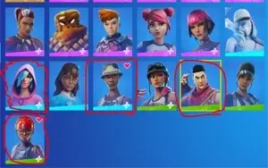 CONTA DE FORTNITE COM SKINS RARAS E BUNDLES RAROS