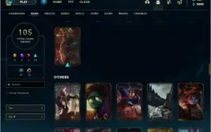 CONTA MESTRE LOL  SKIN VITORIOSA 2013-2020