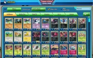 conta de pokemon tcg com mais de 2000 cartas
