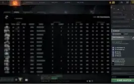 CONTA DOTA 2 100 horas jogadas, só falta calibrar