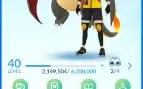 Pokemon go conta level 40 muito boa