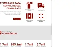 Site PHP para Bombeiros Voluntários