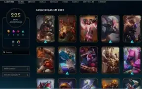 CONTA D3 CHEIA DE SKIN ÓTIMA!!