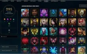 CONTA D3 CHEIA DE SKIN ÓTIMA!!
