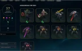CONTA D3 CHEIA DE SKIN ÓTIMA!!
