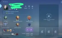 conta proficional mobile legendas bang bang