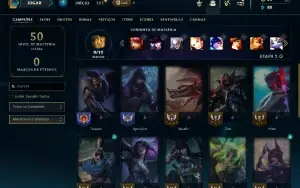 Ouro 2 com 25 Champs e 3 Skins ( SEM EMAIL CONFIRMADO )
