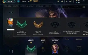 Ouro 2 com 25 Champs e 3 Skins ( SEM EMAIL CONFIRMADO )