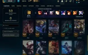 Ouro 2 com 25 Champs e 3 Skins ( SEM EMAIL CONFIRMADO )
