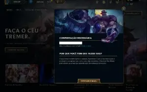 Ouro 2 com 25 Champs e 3 Skins ( SEM EMAIL CONFIRMADO )