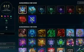 V> Conta Lol