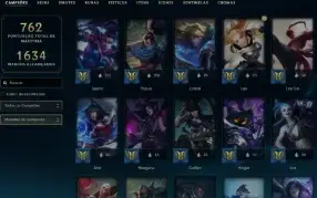 V> Conta Lol