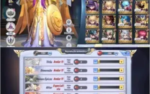 🐱‍🏍🐱‍🏍 CONTA TOP SAINT SEIYA AWAKENING 🐱‍🏍🐱‍🏍