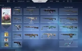 CONTA VALORANT COM PREÇO BOM PRA SAIR HOJE,4 SKINS COMPRADAS