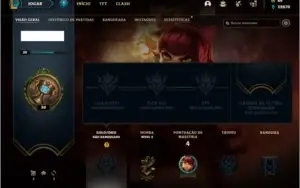 Conta unranked com Rammus Rei e Kayle Juiza