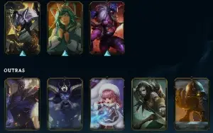 Conta League of Legends Full Acesso - 104 Champs e 54 Skins