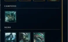 Conta de LOL prata baratinha